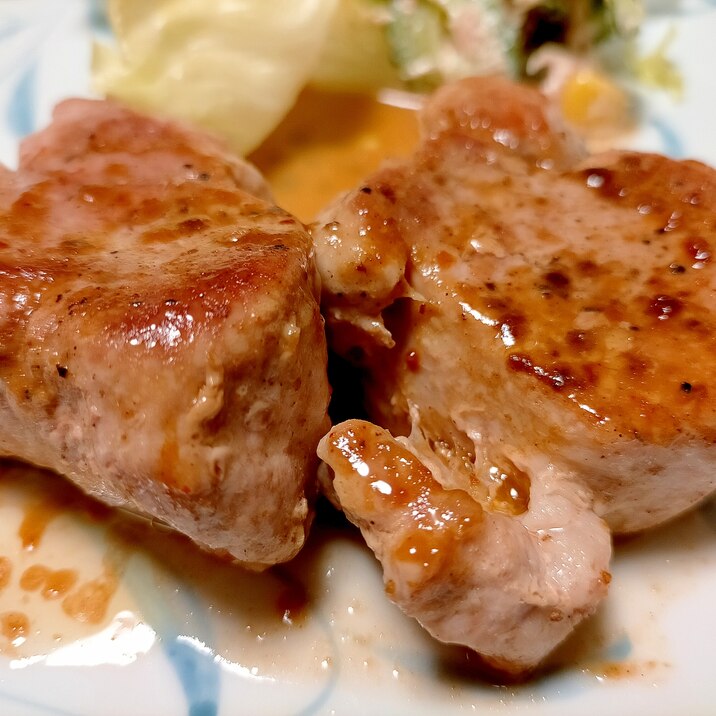 ■１５分で..豚ヒレ肉マキシマムバター焼き